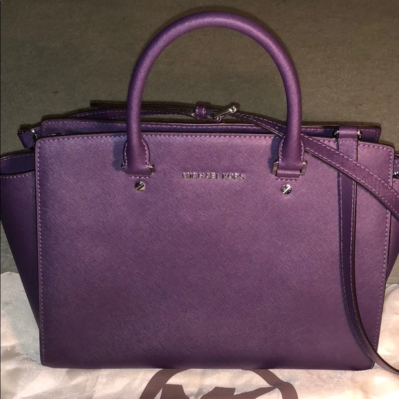 michael kors handbags purple